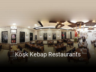 Köşk Kebap Restaurants