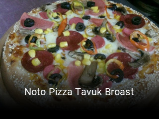 Noto Pizza Tavuk Broast