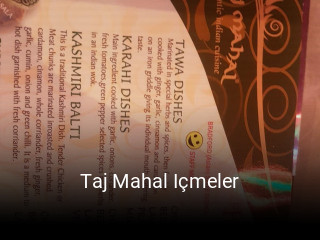 Taj Mahal Içmeler