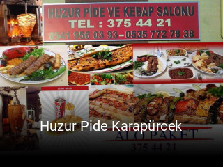 Huzur Pide Karapürcek