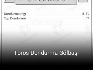 Toros Dondurma Gölbaşi