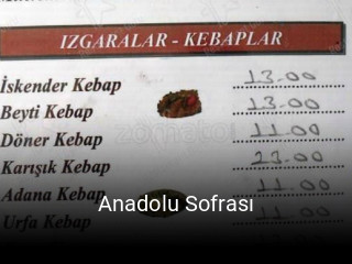 Anadolu Sofrası