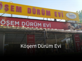 Köşem Dürüm Evi