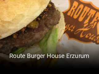 Route Burger House Erzurum